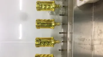 semi automatic spray coating machine for glass bottle