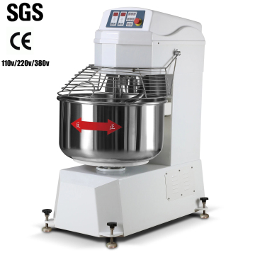 Double Motion Double Speed Bread Food Mixer Machine - Commercial Flour Spiral Dough Mixer (15KG-125KG)
