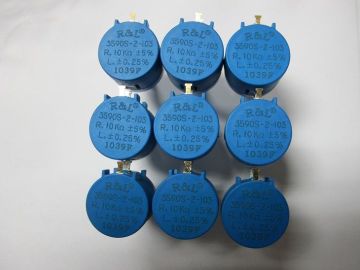 2w Multi-turn Wire Potentiometer R&amp;l-3590s-2-103 10k Ohm Potentiometer