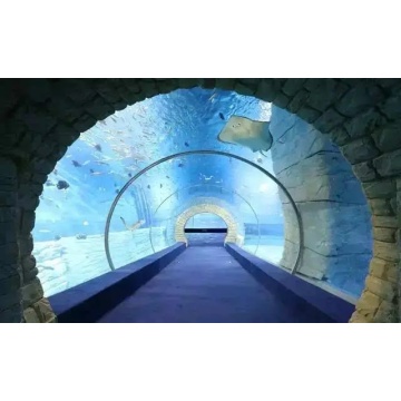 100% πρώτη ύλη Lucite Acrylic Aquarium Tunnel