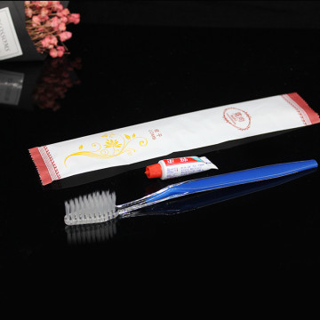 Disposable hotel toothbrush Custom printing LOGO