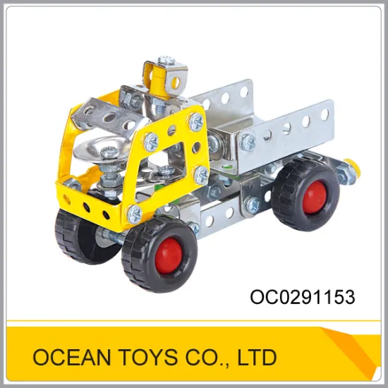Intelligent assemble metal car diy metal construction sets toy OC0291153