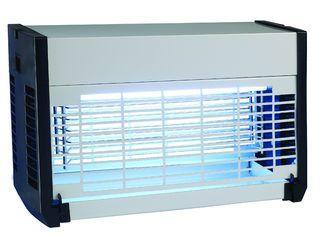 Metal White Commercial Bug Zapper With Detachable Power Cab