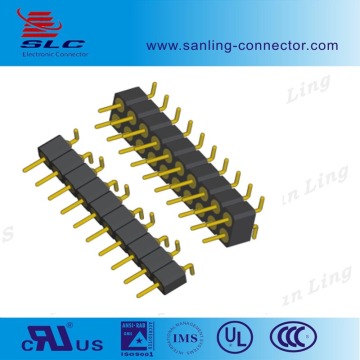 Pitch 2.54mm Machine Pin Header SMT Type Single /Dual Row nPin Connector