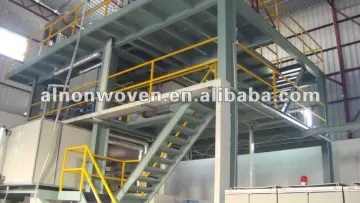1600MM PP spunbond nonwoven fabric making machine single beam ( brand A.L)