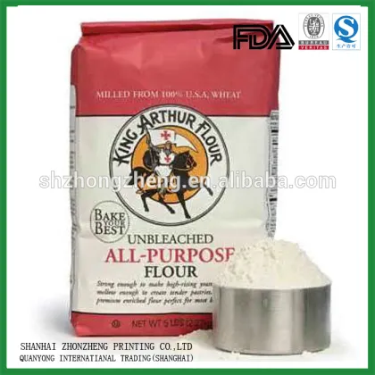 flour packaging bag flour paper bag 1kg flour bag