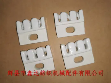 Three Tooth Comb Textile Ceramic Yarn Guide