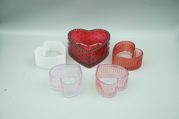 Heart design candle holders