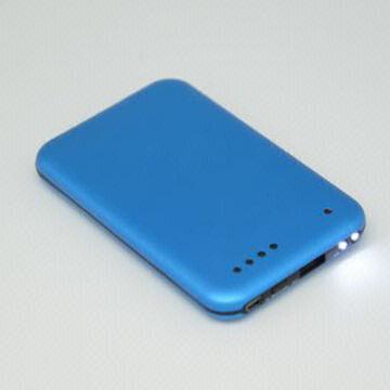 Power Bank, Suitable for Apple iPad, iPhone, iPod, Samsung Mobile Power Supply, 5500mAh Capacity