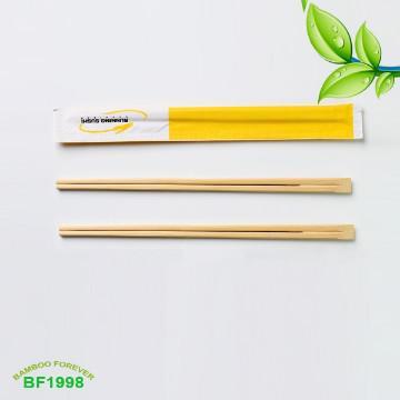 Paper wrapped  bamboo chopsticks