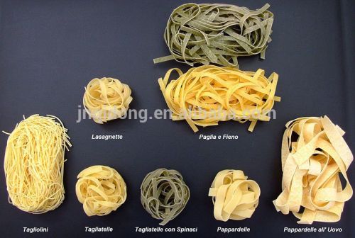 Pasta manufacturing machine with the capacity 400 kg/hr