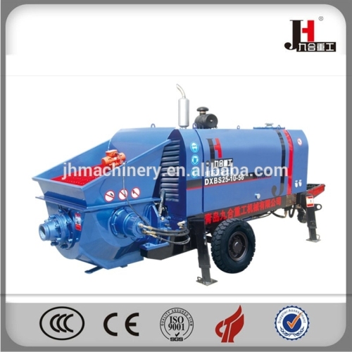 electric concrete pump with mixer/small concrete mixer pumps/concrete pump trailer made in China                        
                                                Quality Assured