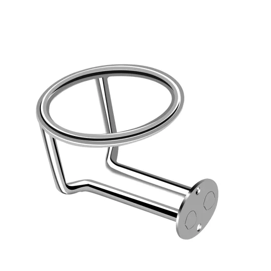 High-Quality Marine Stainless Steel Cup Holder for Auto, Camper, RV, and Boats