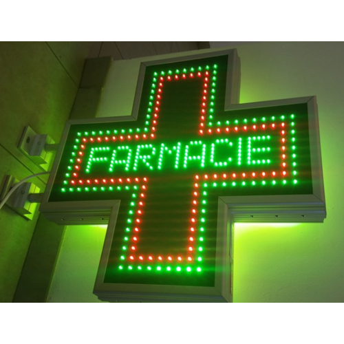 P10 Double Side Cross Pharmacy LED Display
