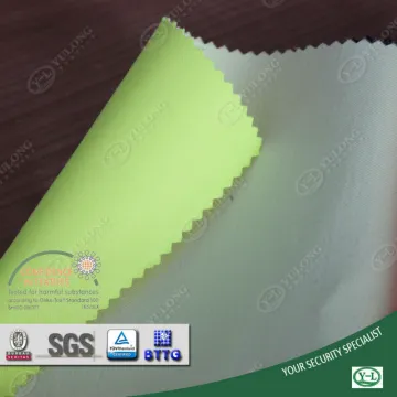 EN471 fluorescent fabric for vest hi vis fabric