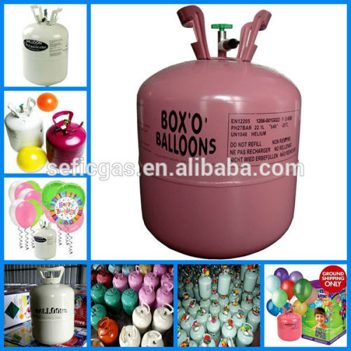 22l Low Pressure 22.l Small Helium Gas Tank For Balloon, High Quality 22l Low Pressure 22.l