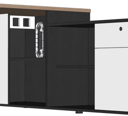 High Cost Performance Particle Board Vertical Office Table