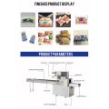 Automatic fast food pillow bag packing machine