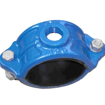 Good Reputation Ductile Iron Clamp Saddle for PVC Pipe
