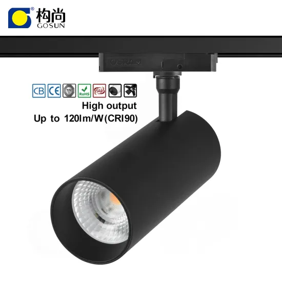 36W LED Track Light with Driver Adapter for Art Gallery