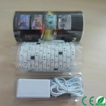 2012 remote control rgb 5050 led strip, 5m rgb led strip