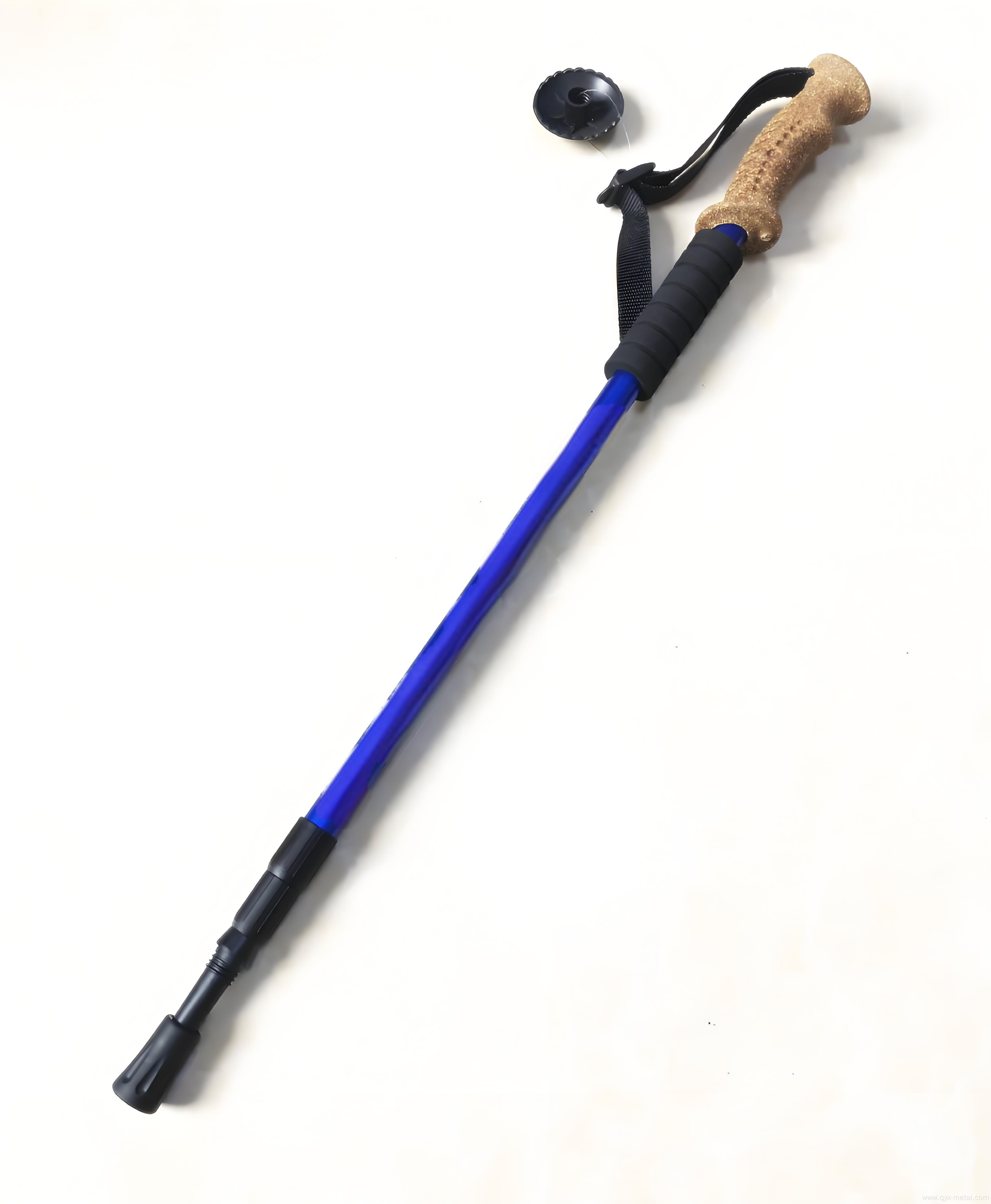 Ultralight Titanium Stretchable Trekking Poles For Hiking