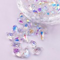 Perle di vetro perle di cristallo AB artigianali