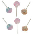 Sweet Glitter Shell Sholl Lollipop Candy Flat back Resin Cabochons For Headwear Σκουλαρίκια μενταγιόν Κρεμαστό κόσμημα Αξεσουάρ