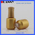 Hot Sale Nail Polish Glass Bottle With Gold And Silver Coating