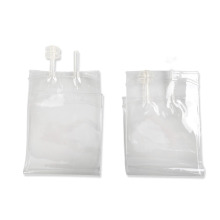 Medical desechable sinmedia IV 500 ml 1000ml Bolsa de infusión