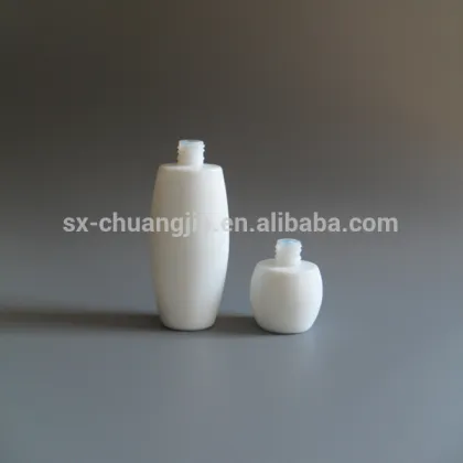 cosmetic opal series flat glass bottle cream glass jar