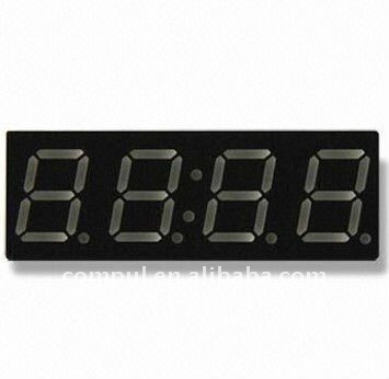 0.4" Four Digits 7 Segment LED Display with Red Color 30mcd