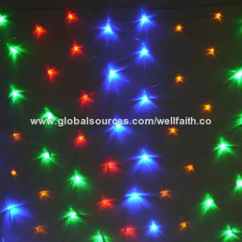Christmas Net-shaped LED String Lights with >50,000 Hours LifespanNew