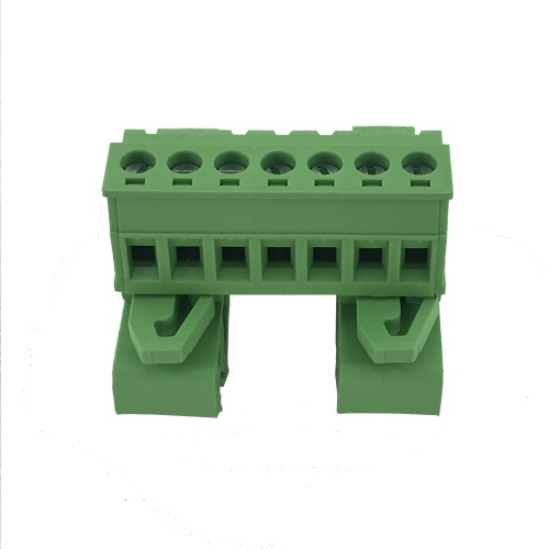 5.08MM pitch Din rail pluggable male terminal block