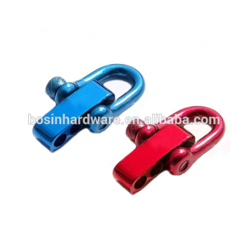 Fashion High Quality Metal Adjustable Colored Stainless Steel Shackles