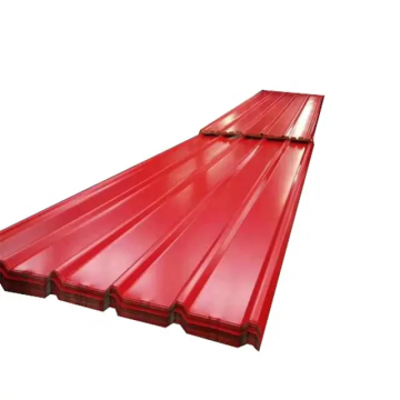 Metal Building Material: Corrugated Steel Roof Sheets in Various Colors