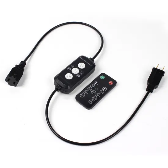 100W S14 String Light Dimmer - 20%, 50%, 75%, 100% Brightness Control for LED String Lights