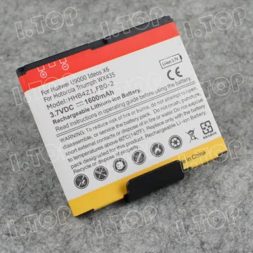 for HUAWEI U9000 cell phone li-ion battery with 1600mAh . china professional battery manufacture!