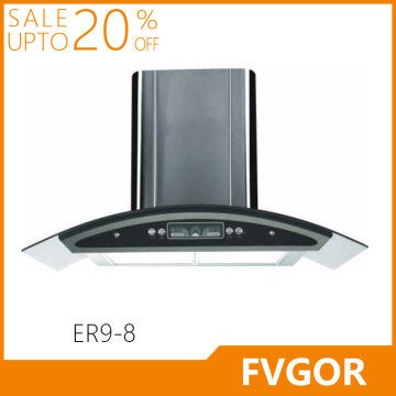 Fvgor ER9-8 black glass ranger hood home cooking appliances kitchen