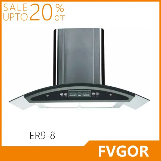 Fvgor ER9-8 black glass ranger hood home cooking appliances kitchen
