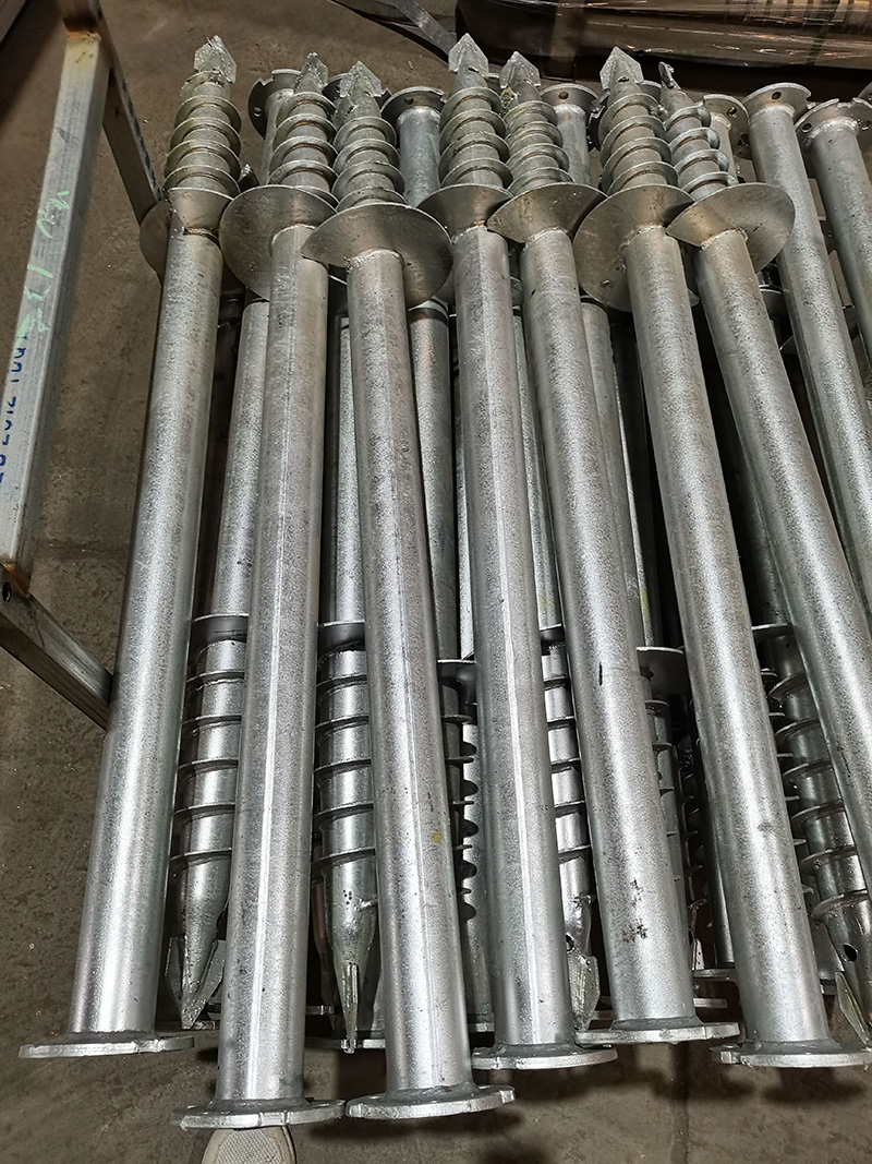 Spiral Pile Screw Piles Foundation Ground Screw Anchors