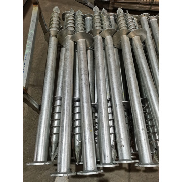 Spiral Pile Screw Piles Foundation Ground Screw Anchors