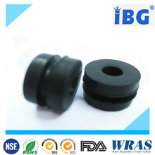 Black and white Silicone rubber grommet, rubber waterproof grommet for cable