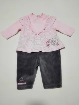 pink baby clothes kids girls outfits autumn tops+pants spring set 18-24 M