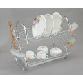 2 Tier dish rack dryer