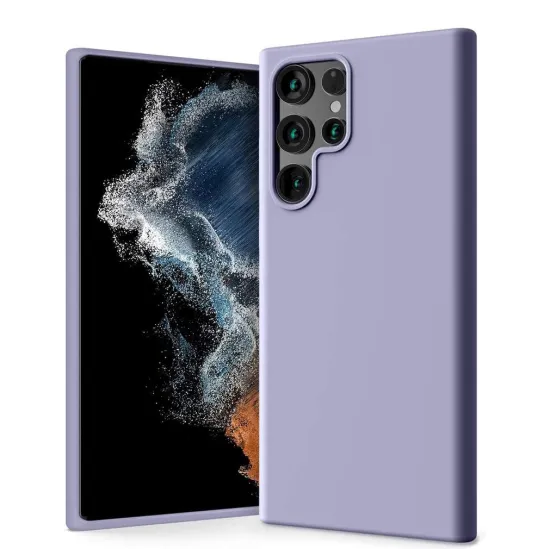 Mobile Phone Accessories: Liquid Silicone Cover Cases for Galaxy S21/S20/S22/S23/Note 9/10/20 5G