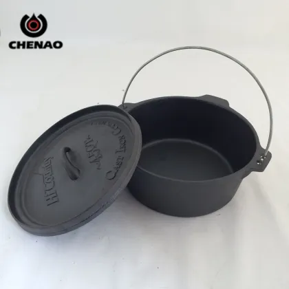 Lodge camping Dutch oven cast iron pot cookware CA-DO01