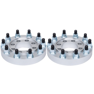 BOTRAK 8 to 10 Lug 2" 50mm Wheel Spacer Adapter for Chevy Silverado 3500 Classic, Suburban 2500