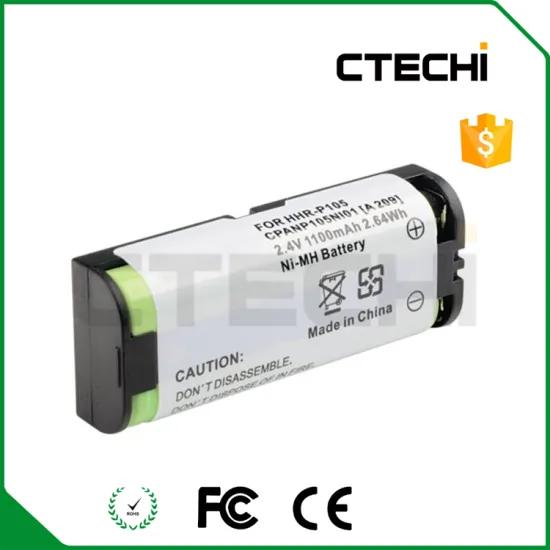 Cordless phone Batteries Pack HHR-P105 2.4V 1100mah Rechargeable Battery