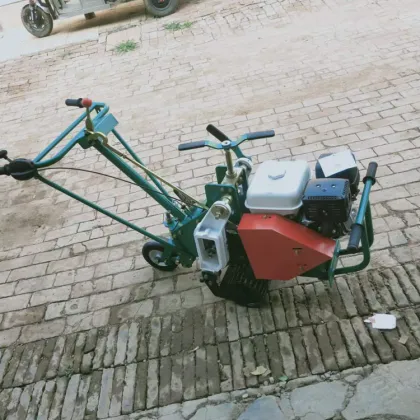 9 HP Gasoline Sod Turf Grass Cutting Machine - Sod Cutter Lawn Transplant Equipment